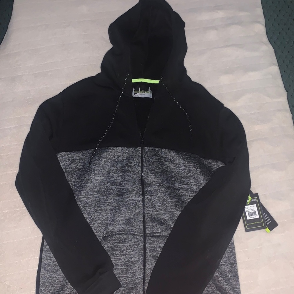 NEW Straight Faded Men’s Large Zip-Up Jacket